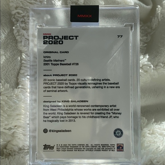 TOPPS PROJECT 2020 - ICHIRO - Picture 8 of 12